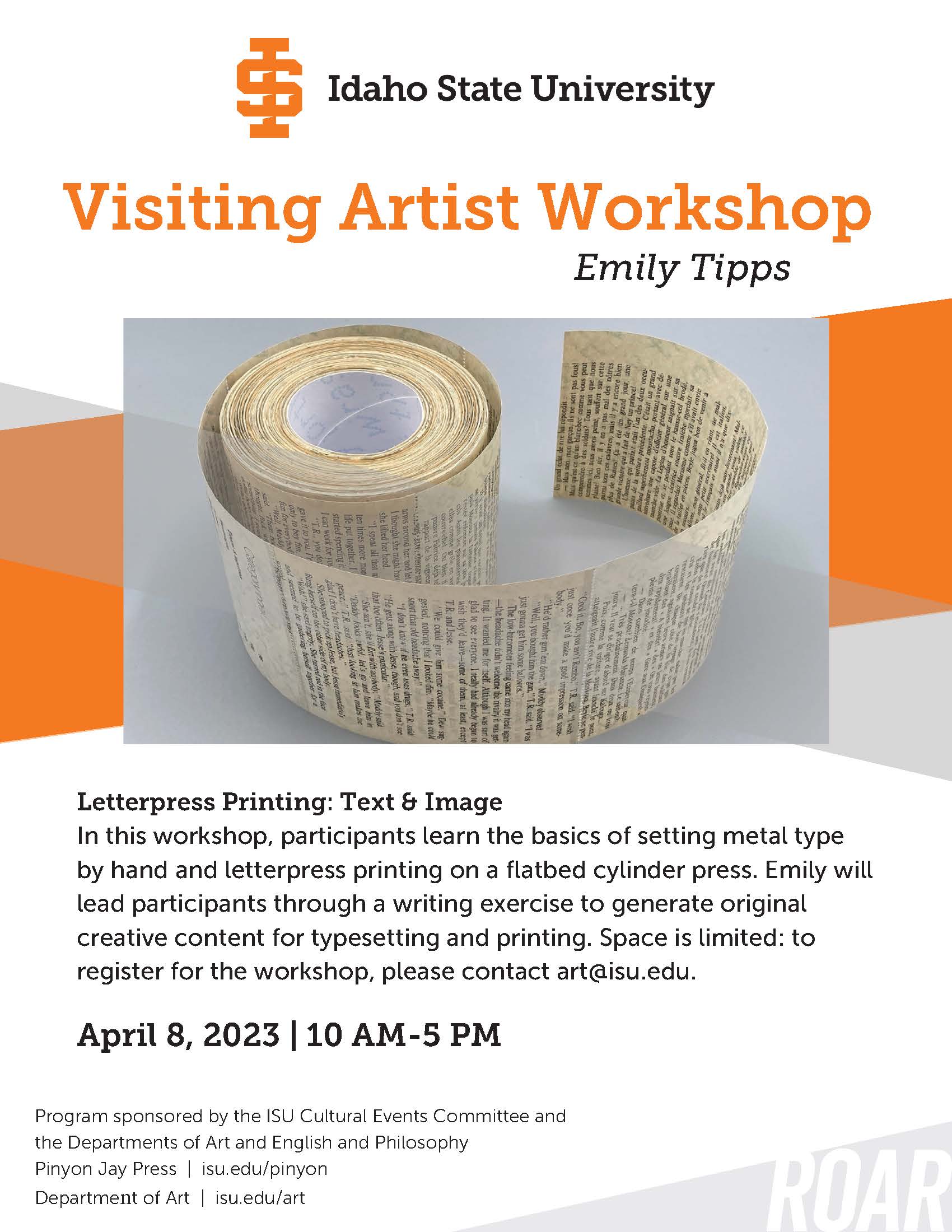Visiting Artist Emily Tipps-Workshop