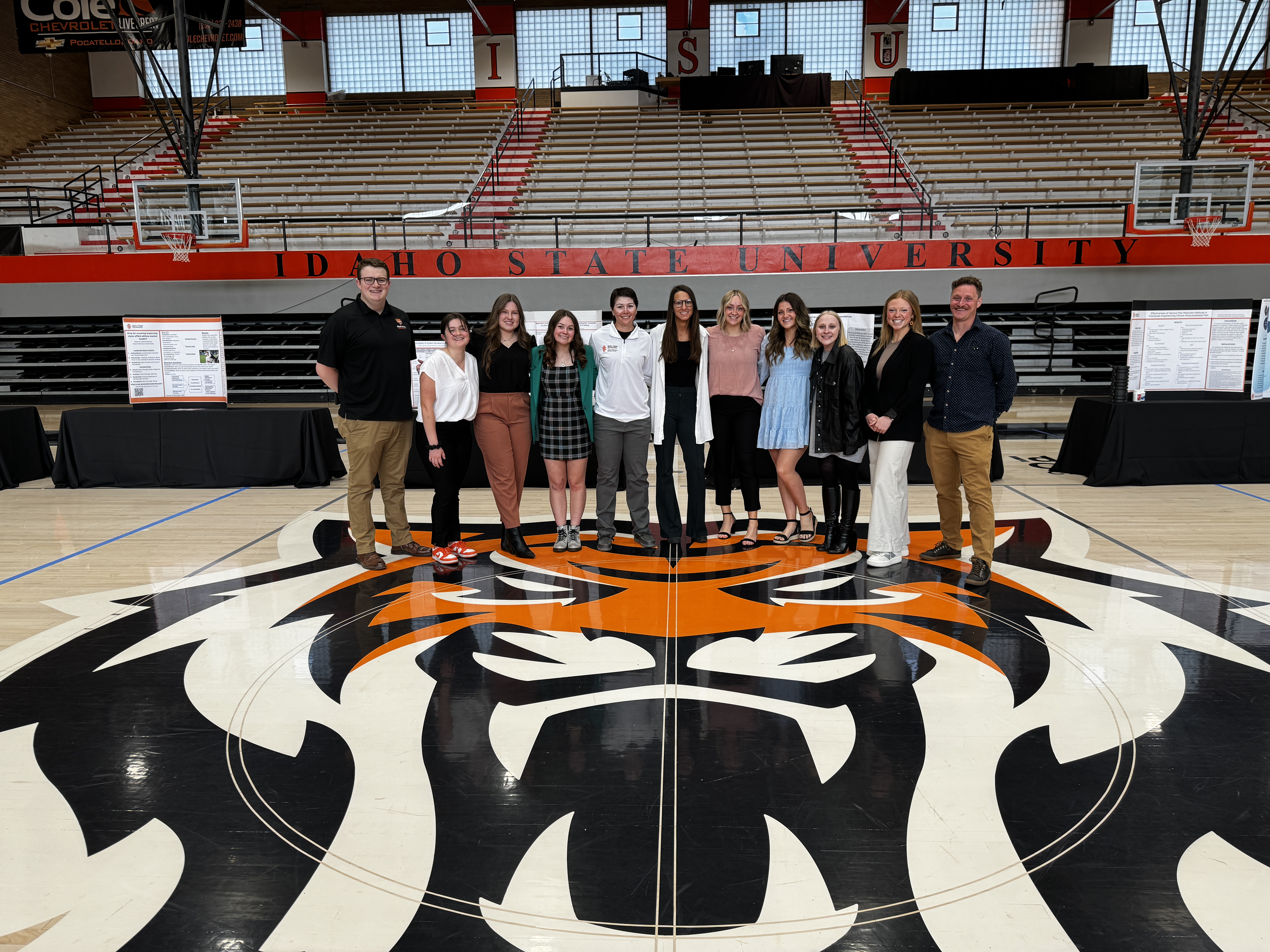 2024 Idaho State University Human Performance and Sport Studies Research Day hosted by students and faculty.