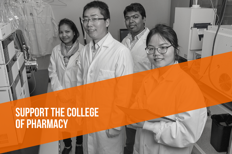 Support the college of pharmacy