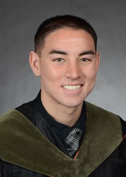 Spencer Chin COP graduation photo
