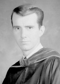 Richard Evey COP graduation photo