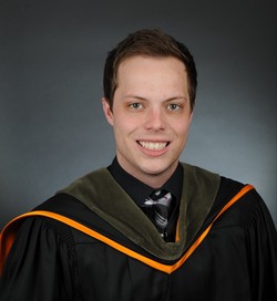 Jacob Fuchs COP graduation photo