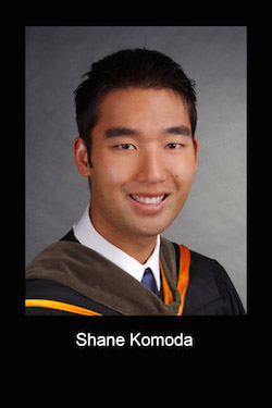 Shane Komoda COP graduation photo