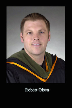 Robert Olsen COP graduation photo