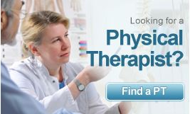 Looking for a Physical Therapist Find a PT