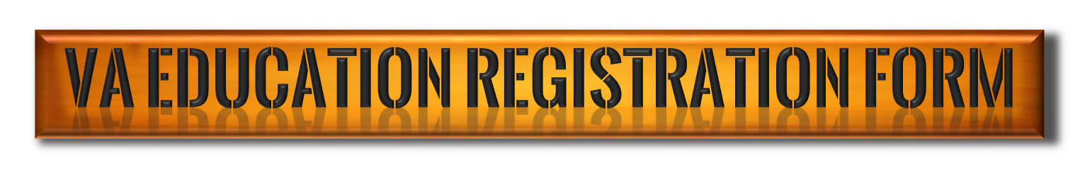 V.A. Education Registration Form navigation button