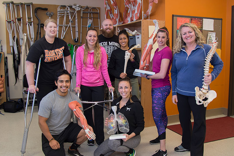 Group photo of students in the Physical Therapy Assistant program at Idaho State University.