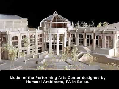 Model of Perfroming Arts Center