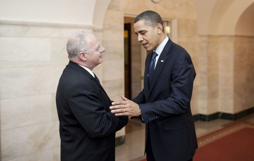 Howard Schmidt with President Obama