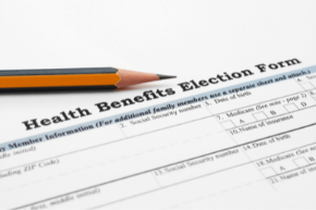 Health benefits enrollment form