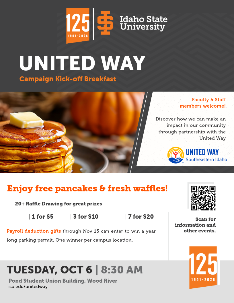 Pocatello Kickoff Breakfast for United Way event
