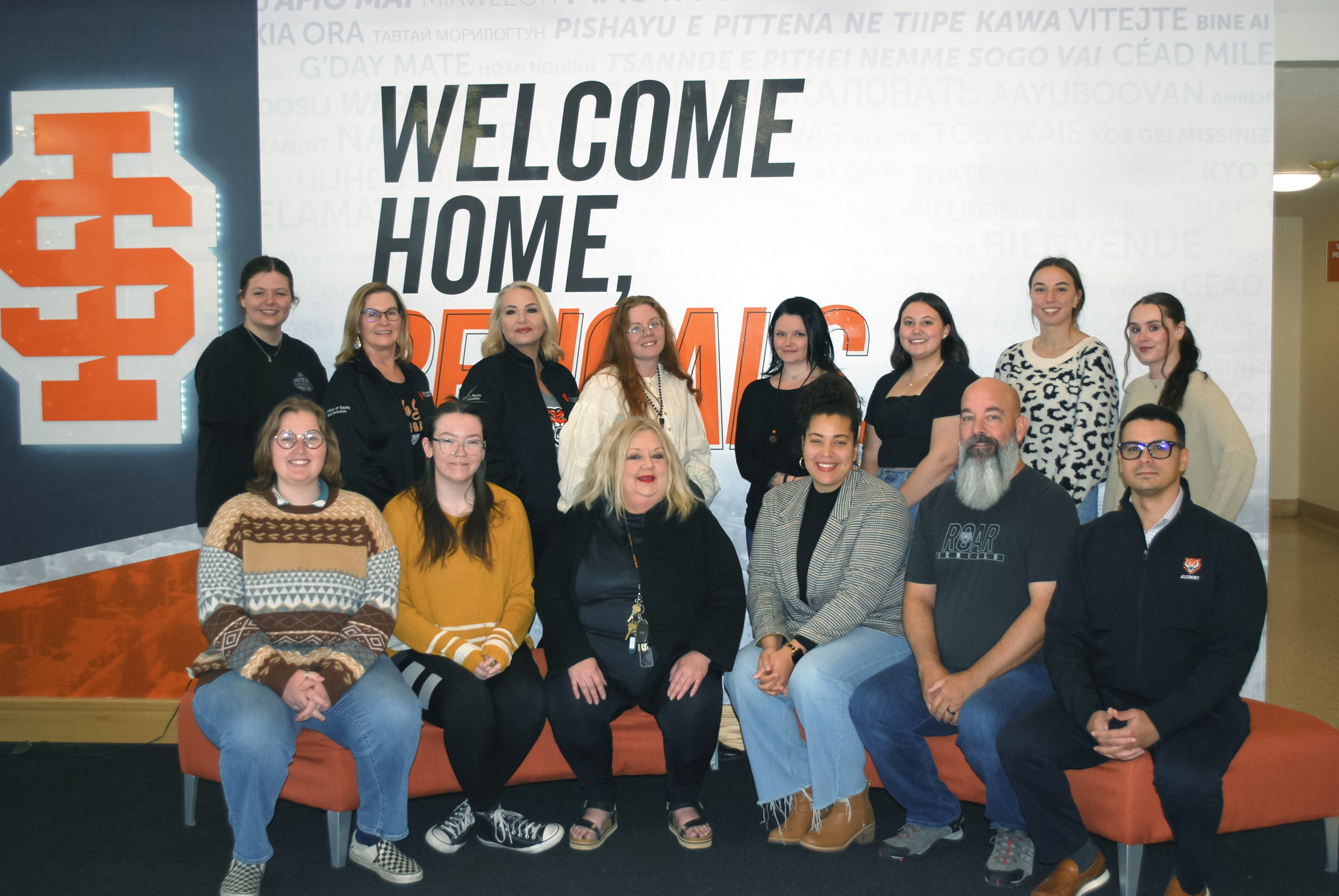 A photo of the office of equity and inclusion staff