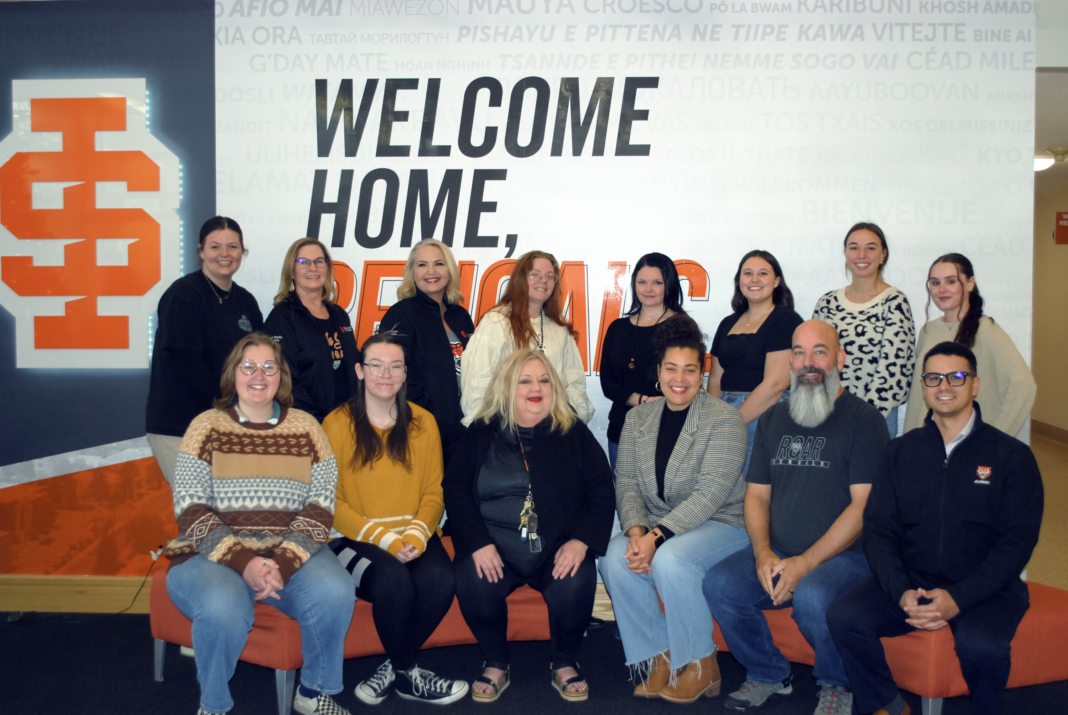 A photo of the office of equity and inclusion staff