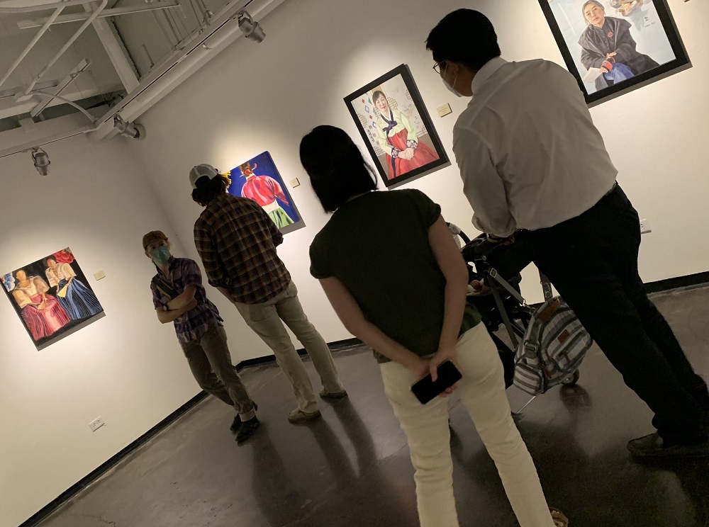 2021 Graduate Art Exhibition Gallery Reception