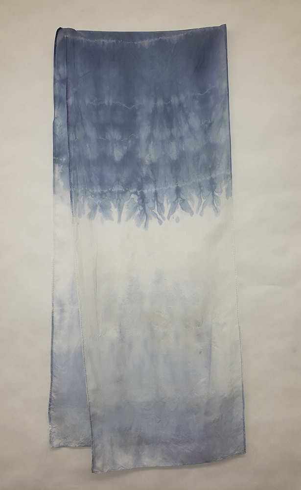 Berried and Cream - Rebecca Harkness - naturally dyed silk