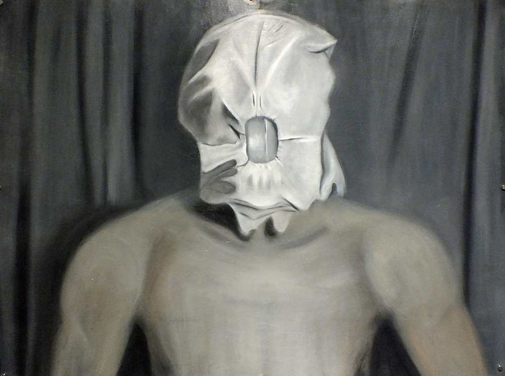 Suffocating, Gina Scharbrough, oil on canvas