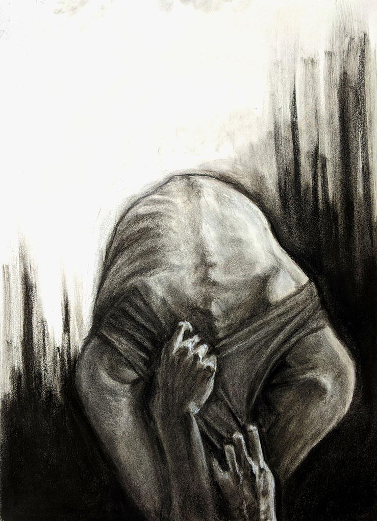 How to Hide a Ghost - Charcoal