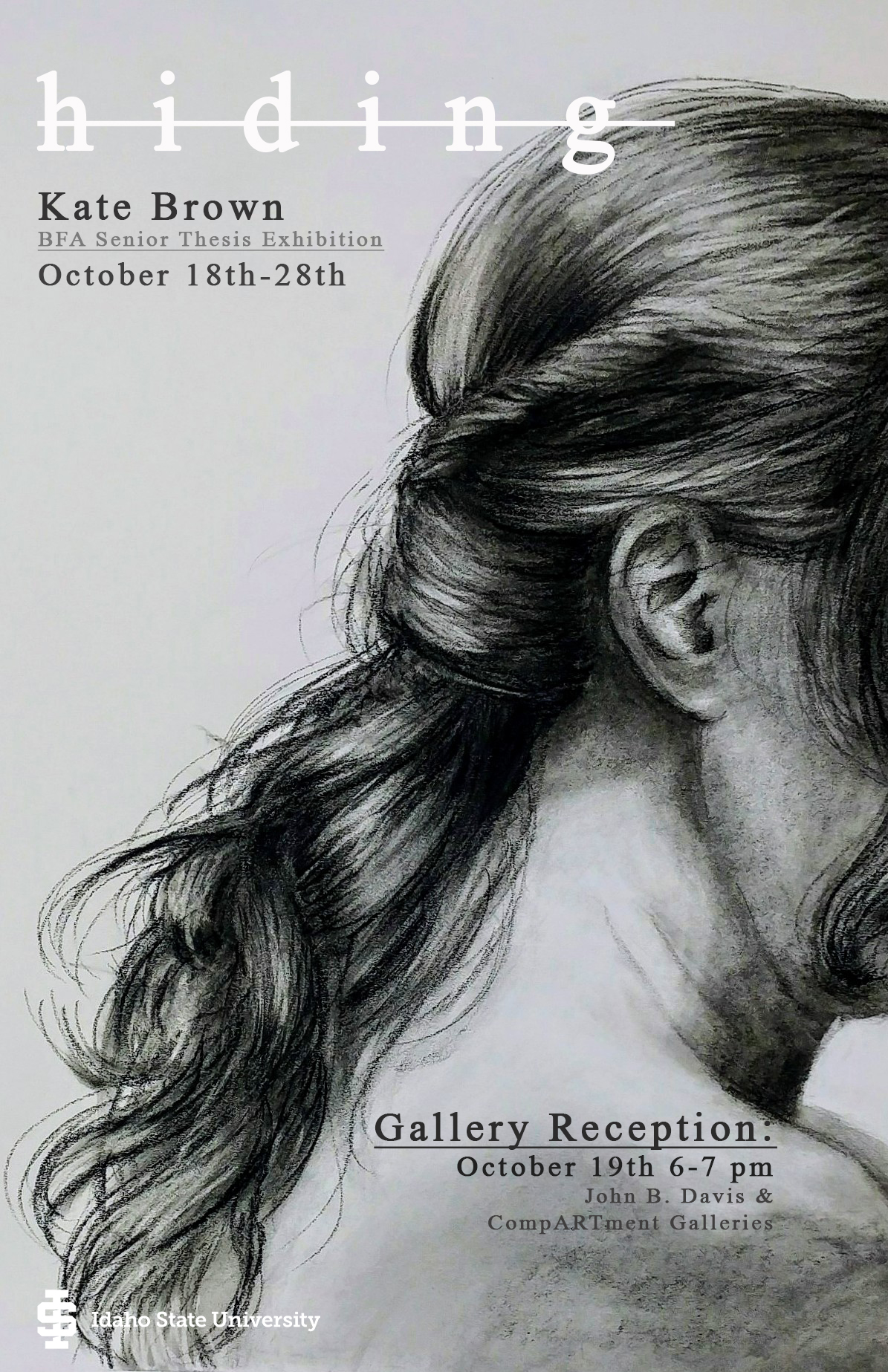 Hiding - Kate Brown's BFA Thesis Exhibition