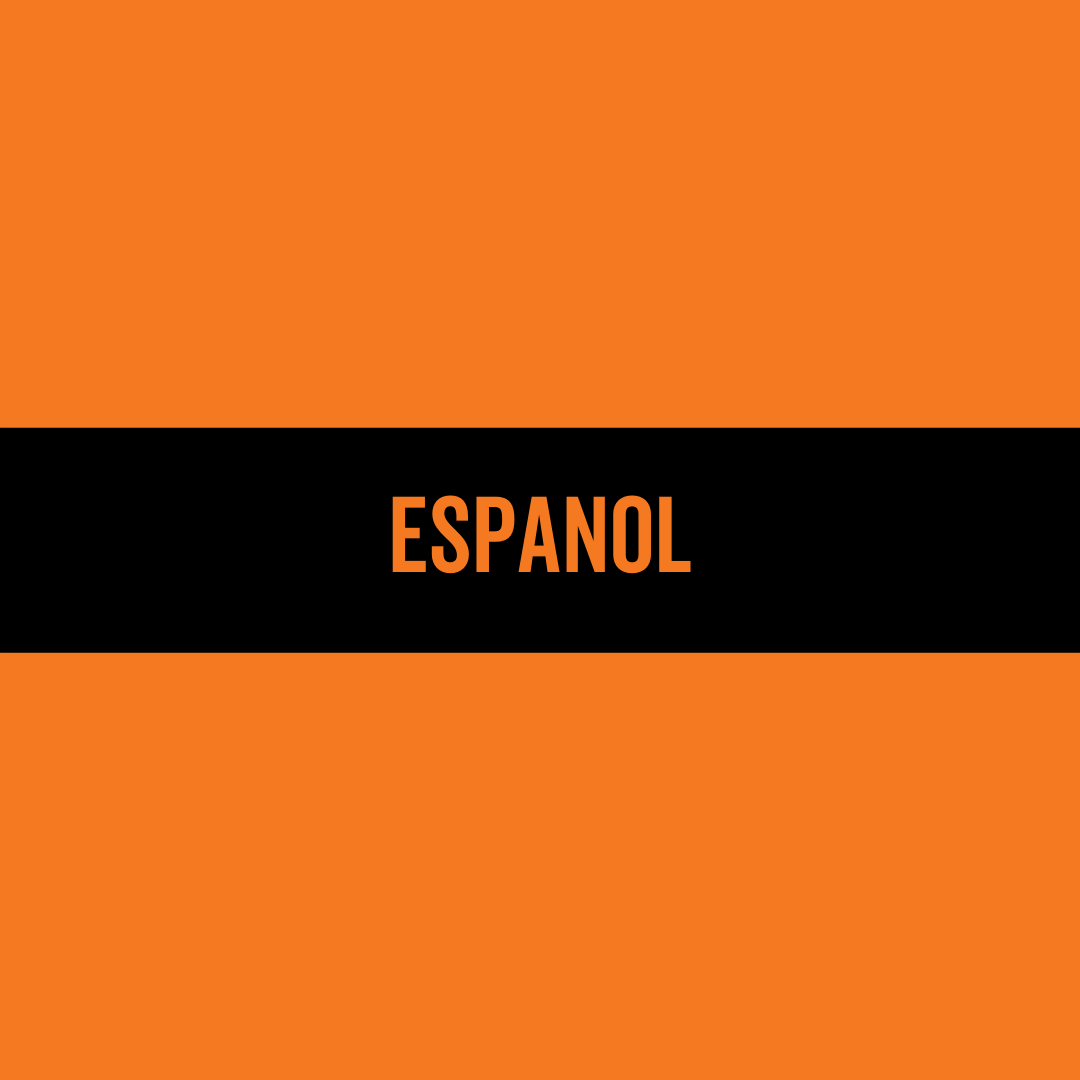 Button that says Espanol