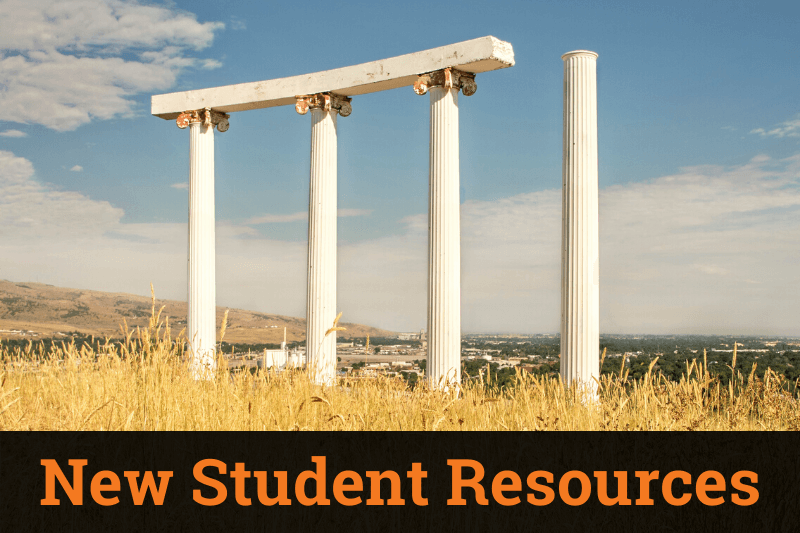 New Student Resources