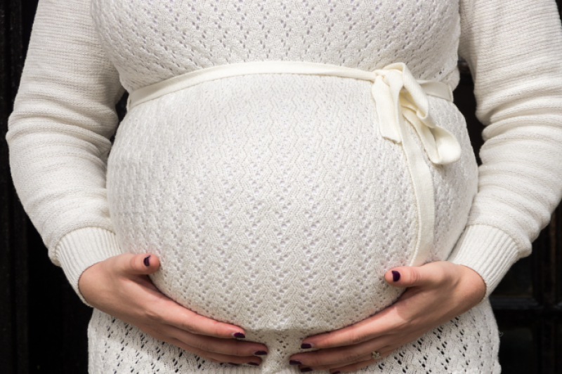 Pregnant belly