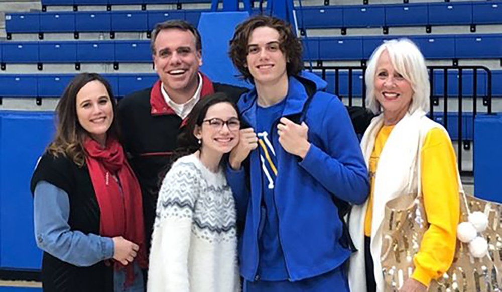 Shane Hunt and his family