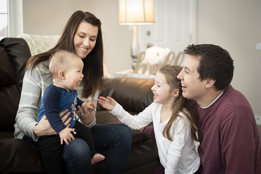 Student with his family