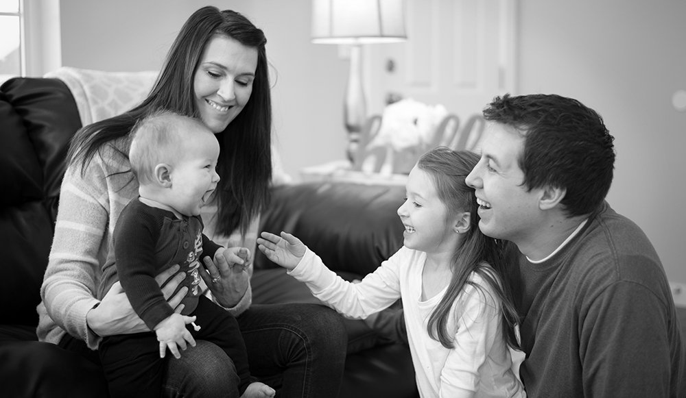 Student with his family