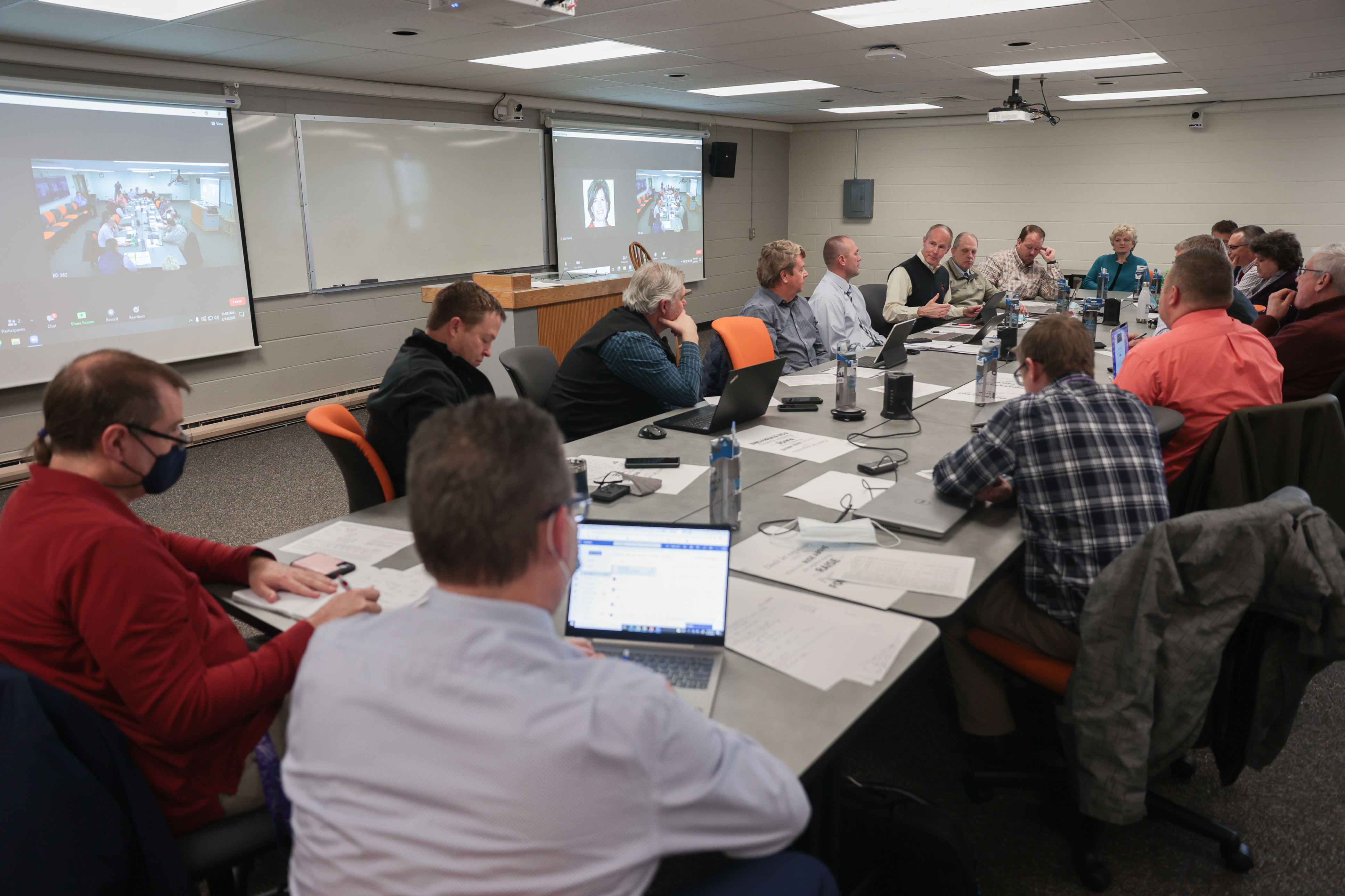 Eastern Idaho Superintendents meet at the ISU College of Education