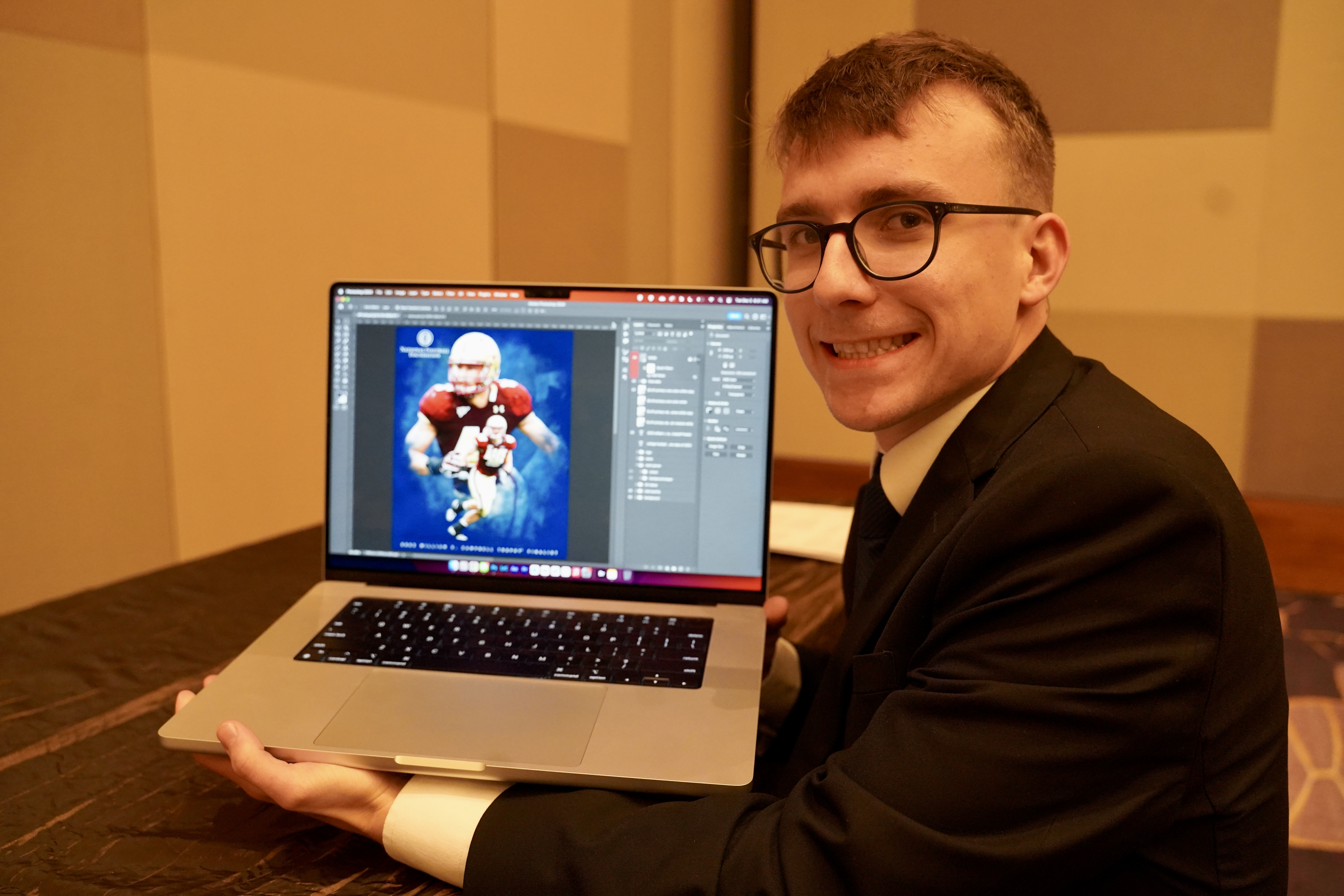 Idaho State University Athletic Administration students assist at the 2023 National Football Foundation College Hall of Fame Awards in Las Vegas