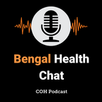 Image of Microphone. Text: Bengal Health Chat. COH Podcast