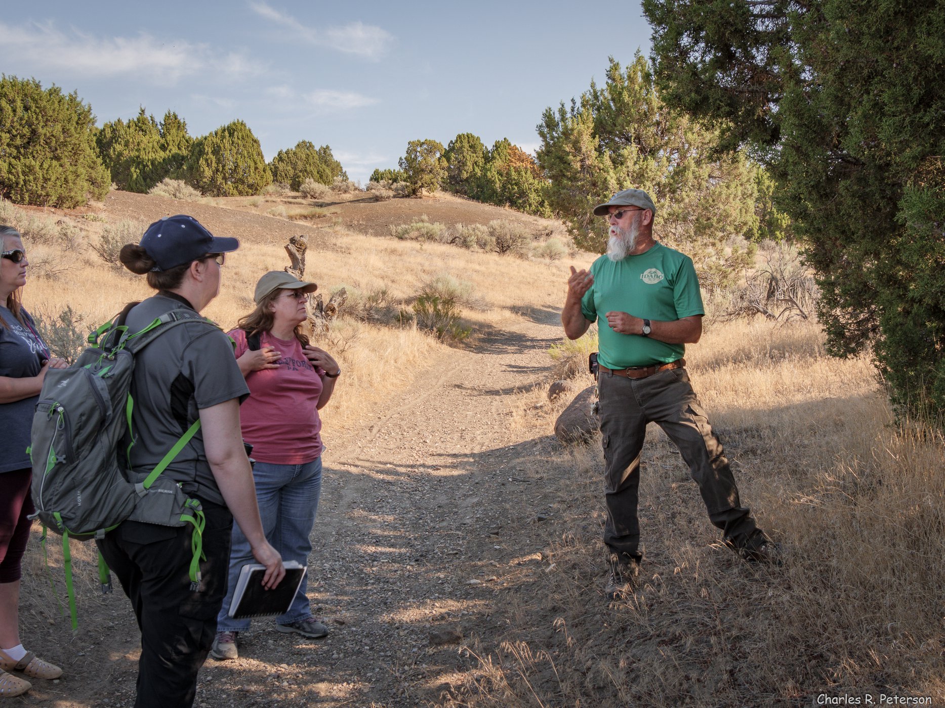 07-23-18 Dan Brown, Ranger at Massacre Rocks State Park.