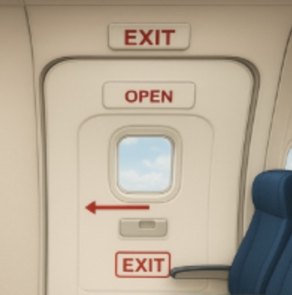 Fig. 1. In stressful situations, the brain relies more heavily on fast, survival-focused pathways—like using the emergency exits.