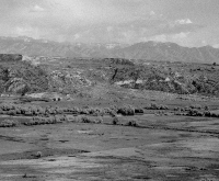 Wide canyon of Bear River