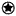 Map symbol consisting of a black star enclosed inside a circle.