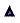Map symbol consisting of a dark triangle.