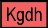 Pink rectangular map symbol labeled 