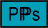 Blue rectangular map symbol labeled 