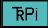 Teal rectangular map symbol labeled 