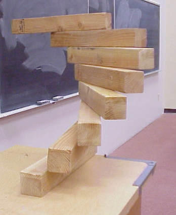 stacked 4x4's
