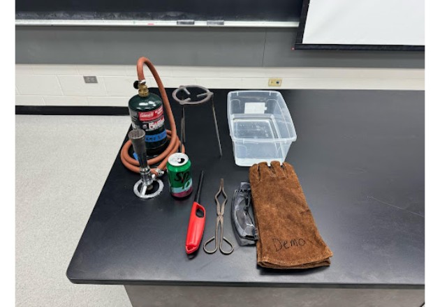 Materials for Crush the Pop Can