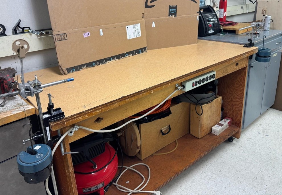 Setup for Standing Waves with Riders Demo