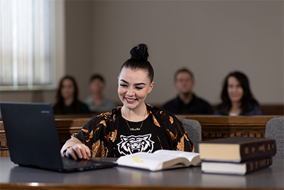 Paralegal students in a classroom