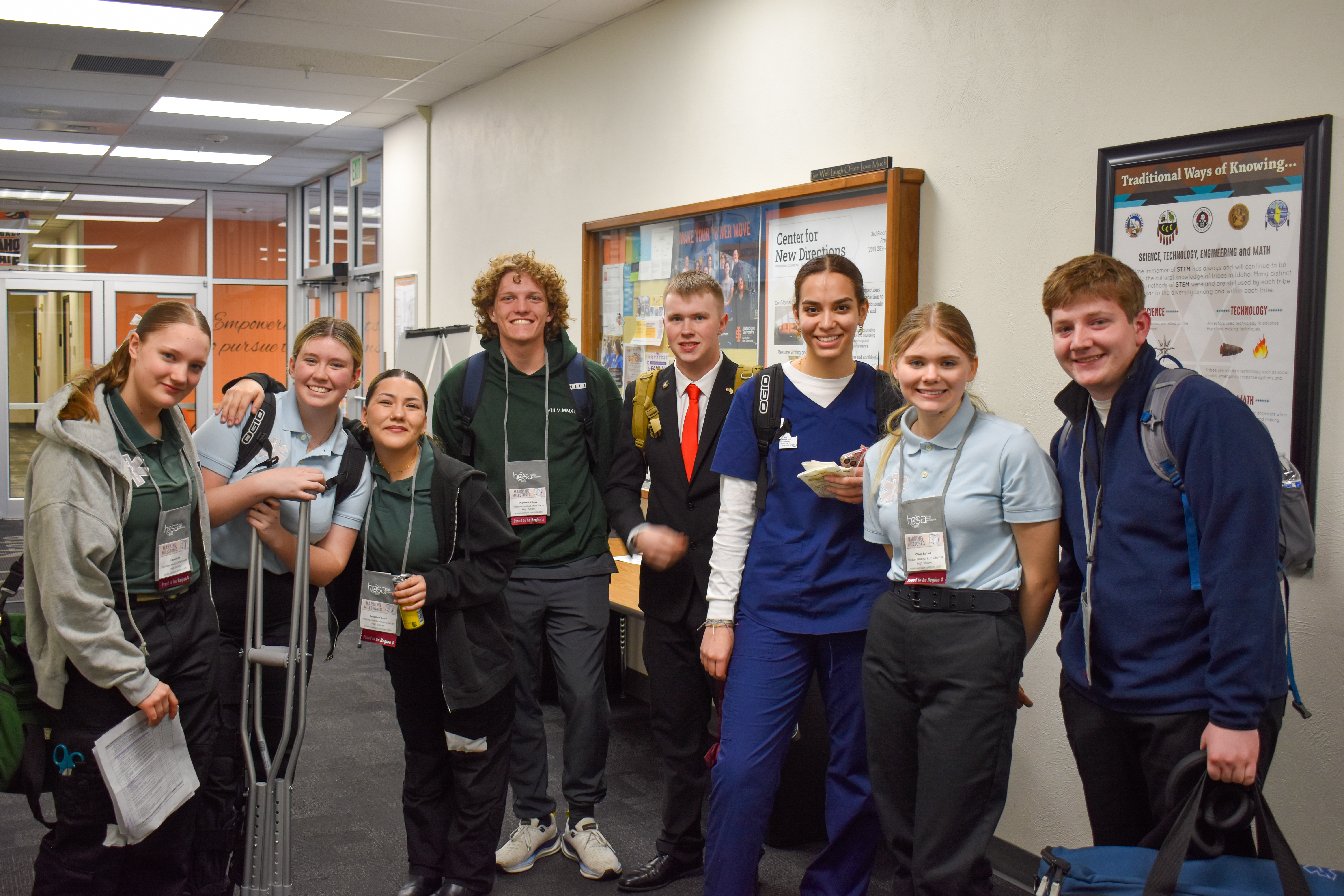 High School students visit the College of Technology