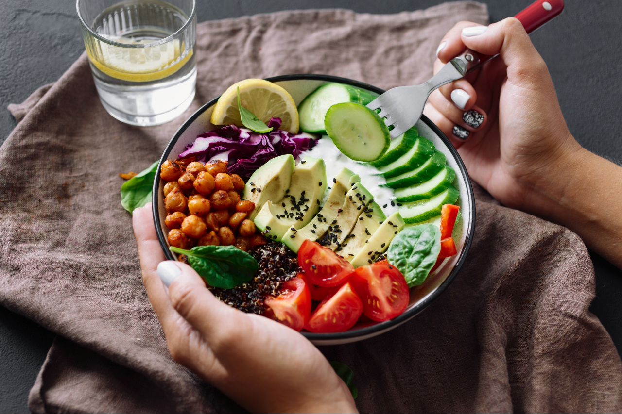 Bowl of food