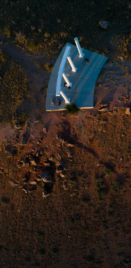 Pillars on Red Hill