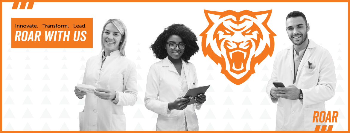 Innovate. Transform. Lead. Roar with us. Find out more. ISU. College of Pharmacy