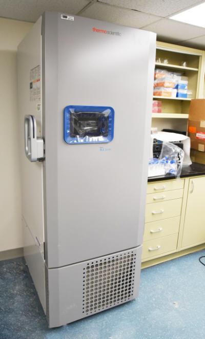 A freezer capable of storing the COVID-19 vaccine at -70 degrees Celsius in the basement of Leonard Hall will be loaned to SIPH