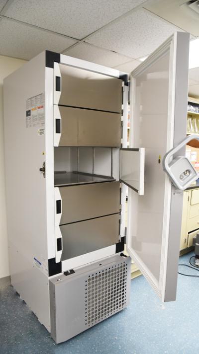 A freezer capable of storing the COVID-19 vaccine at -70 degrees Celsius in the basement of Leonard Hall will be loaned to SIPH