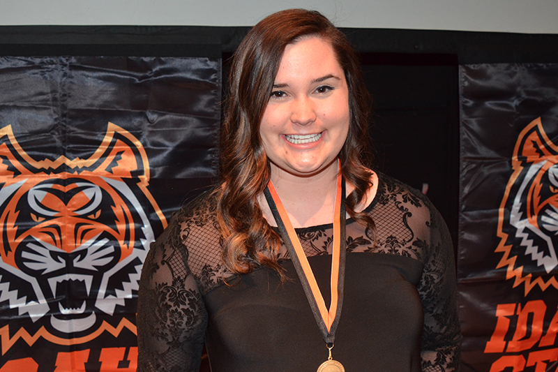 Jessalyn Garnett, 2018 Outstanding Student Achievement Award recipient, School of Nursing